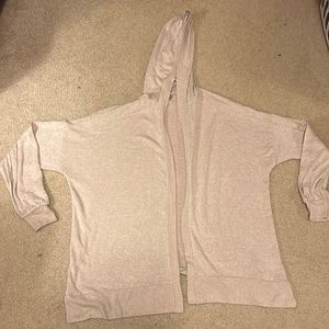 Cream colored cardigan sweater